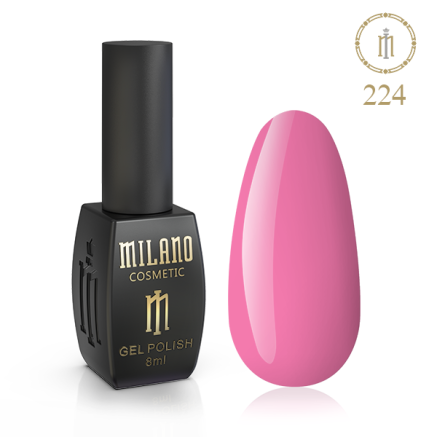 Гель лак MILANO 8 мл №224 (Фламінго)