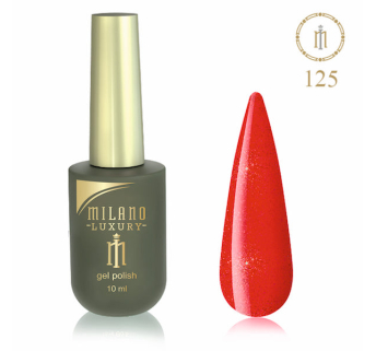 Гель лак MILANO LUXURY 10 мл № 125 (Сицилийский апельсин)