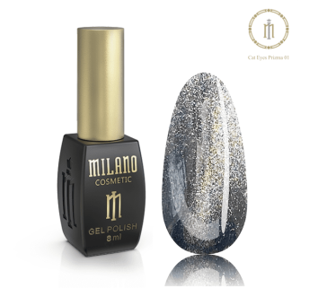 Гель Лак MILANO Cat eyes Prizma 8 Мл № 01