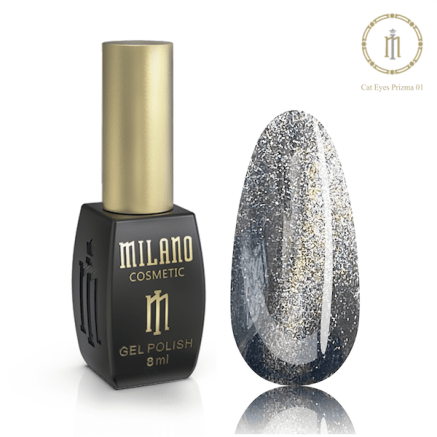 Гель Лак MILANO Cat eyes Prizma 8 Мл № 01