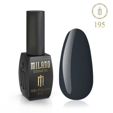 Гель лак MILANO 8 мл № 195 (Кастлрок)