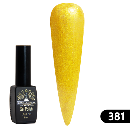 Гель лак BLACK ELITE 381, Global Fashion 8 мл
