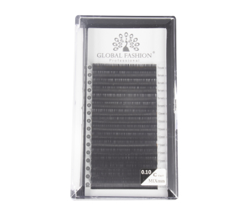 Набір стрічкових вій Global Fashion Premium Lashes мікс (7-12 мм) C 0.10