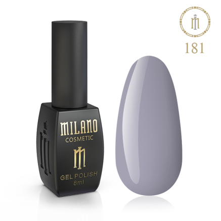 Гель лак MILANO 8 мл № 181 (Гаргамель)