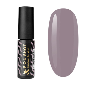 Гель-лак F.O.X Shot Spectrum Gel Vinyl 010 Unbroken серый тауп. 5 мл (0390136015840)