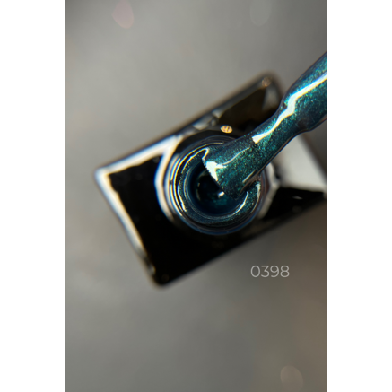 Гель-лак Designer Platinum Lux - O398 'Синій велюр'