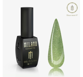 Гель-лак Milano Neon Disco Gel 07 10мл