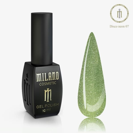 Гель-лак Milano Neon Disco Gel 07 10мл