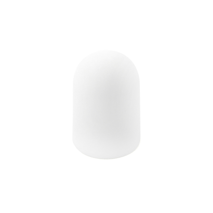 Ковпачки абразиву для педикюру, 16*25 мм #150, white 1 шт.