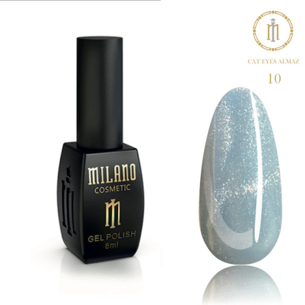 Гель Лак MILANO Cat eyes ALMAZ 8 мл № 10