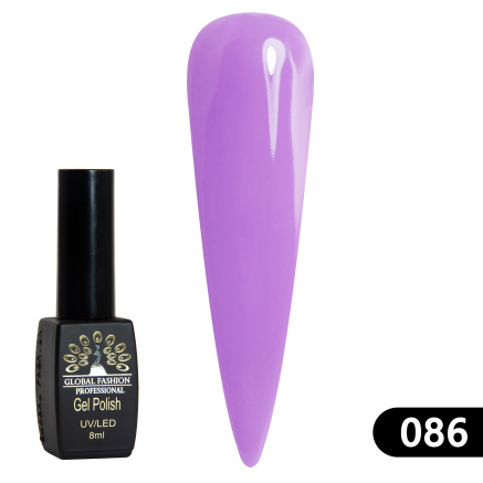 Гель лак BLACK ELITE 086, Global Fashion 8 мл
