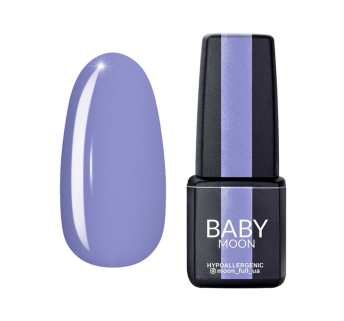 Гель-лак Baby Moon Lilac Train 019 васильково-сиреневый. 6 мл (5908254000546)