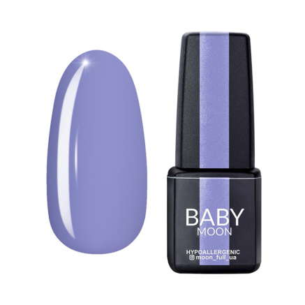 Гель-лак Baby Moon Lilac Train 019 волошково-бузковий. 6 мл (5908254000546)