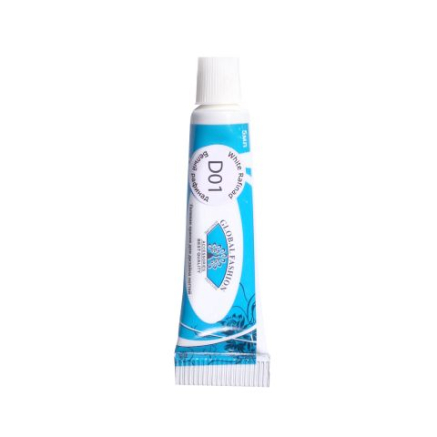 Гель краска Global Fashion в тюбике, 1 шт. White