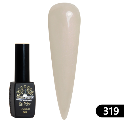 Гель лак BLACK ELITE 319, Global Fashion 8 мл