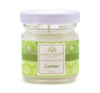 Массажная свеча Global Fashion, 30 ml, Lemon
