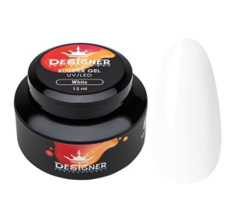 Strong Builder Gel 15 мл., Designer (Моделюючий гель), White №1