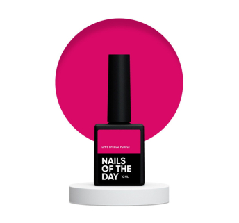 Гель-лак Nails Of The Day Lets Special Purple особливий яскраво-рожевий. 10 мл (4820414288605)