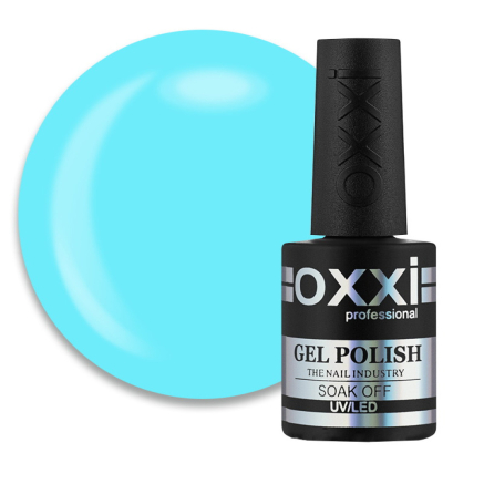 Гель-лак Oxxi Professional 280 мятно-бирюзовый. 10 мл (2000994199436)