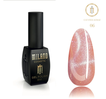 Гель Лак MILANO Cat eyes ALMAZ 8 Мл № 06