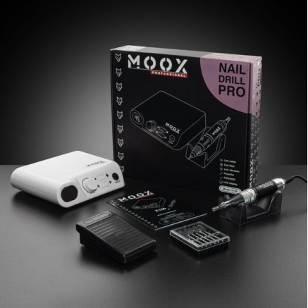 Фрезер Мокс X100 (Білий) на 45 000 об/хв. та 70W. для манікюру та педикюру