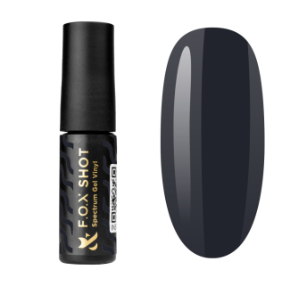 Гель-лак F.O.X Shot Spectrum Gel Vinyl 104 Frida синий графит. 5 мл (2100994262441)