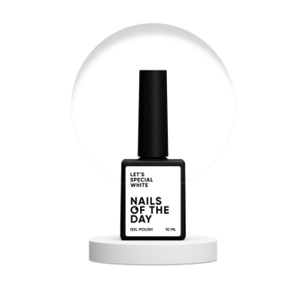 Гель-лак Nails Of The Day Lets Special White особый белый. 10 мл (4828131312467)