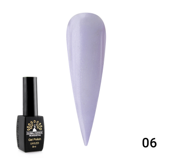 Гель лак Global Fashion Summer Light + шиммер, 8 мл, 06