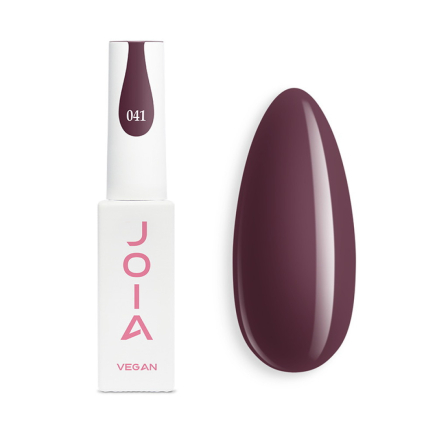 Гель-лак JOIA vegan 041 вишневий сироп 6 мл (4820259340414)