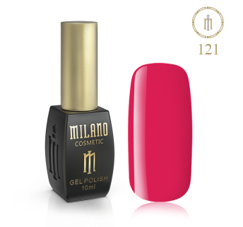 Гель лак MILANO 10ml № 121 (Клубничный мармелад)
