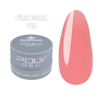 Полігель (30 мл., в банці) Designer F10 Pink Cloud