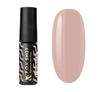 Гель-лак F.O.X Shot Spectrum Gel Vinyl 098 Elle розовый айвори. 5 мл (2100994262373)
