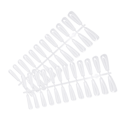 Тіпси гелеві для нарощування нігтів Soft gel tips Balerina Joia vegan, балерина, 240 шт