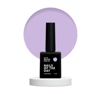 База камуфлирующая Nails Of The Day Cover Base Lets Amsterdam 03. приглушенный сиреневый. 10 мл (4820242579807)
