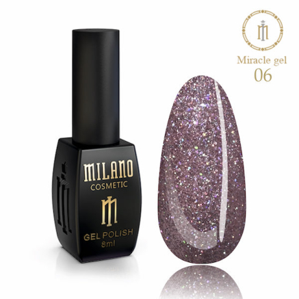 Гель лак Glame Miracle 8 мл № 06