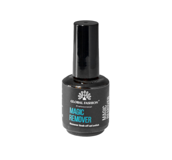 Жидкость для снятия гель лака 15 ml, Magic Remover Global Fashion
