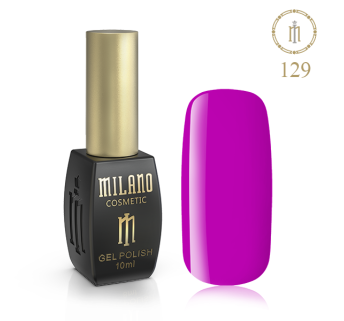 Гель лак MILANO 10ml № 129 (Вересково-фиолетовый)