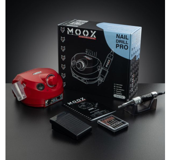 Фрезер Мокс X500 (Червоний) на 45 000 об/хв. та 65W. для манікюру та педикюру