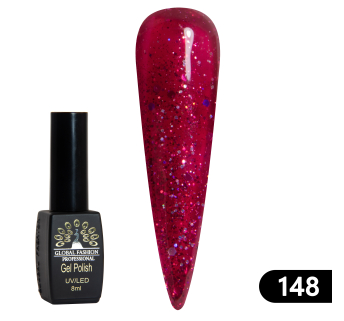 Гель лак BLACK ELITE 148, Global Fashion 8 мл