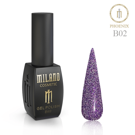 ГЕЛЬ ЛАК PHOENIX MILANO B02