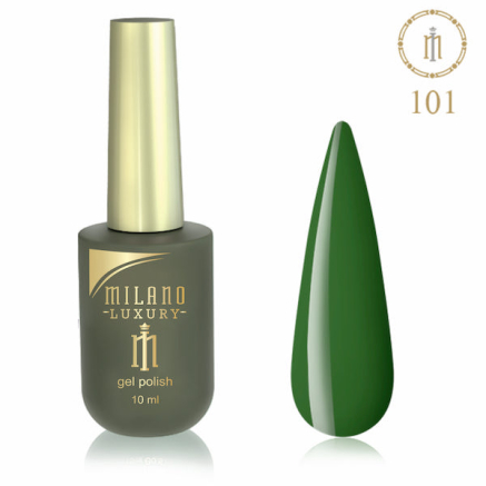 Гель лак MILANO LUXURY 10 мл № 101 (Оттенок цуккини)
