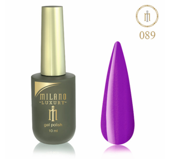 Гель лак MILANO LUXURY 10 мл № 089 (Пурпурное сердце)