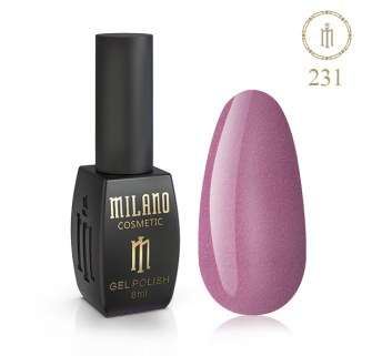 Гель лак MILANO 8 мл № 231 (Аметист)