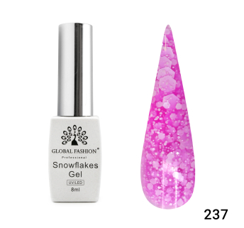Гель лак Snowflakes 8 мл, 237