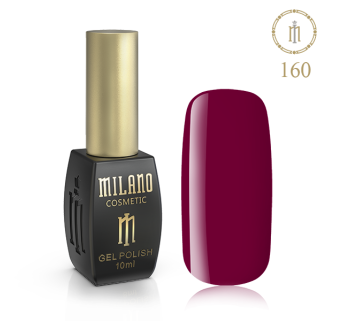 Гель лак MILANO 10ml № 160 (Вишневый мармелад)