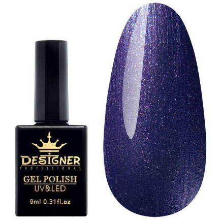 Гель-лак Designer Platinum Lux - O395 'Синя гуаш'