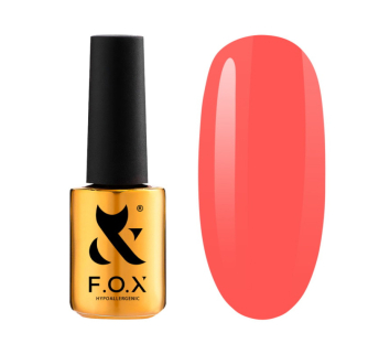 Гель-лак F.O.X Spectrum Gel Vinyl 071 Singer коралловый персик. 7 мл (2100994239290)