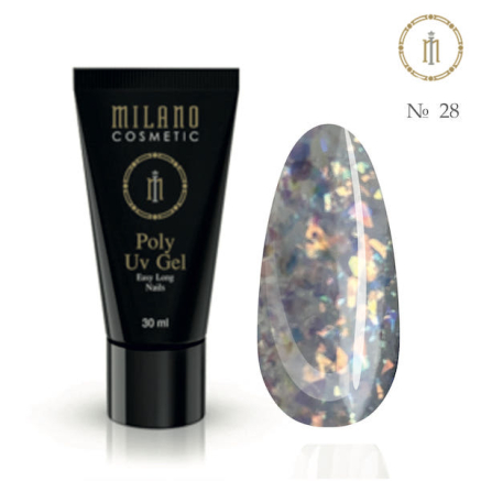 Акрил гель Milano Neon № N-28