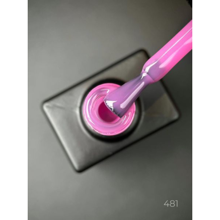 Гель лак Vitrage gel 481 Designer (9мол) - кольоровий, напівпрозорий