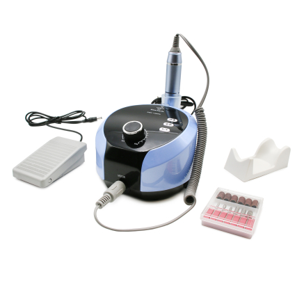 Аппарат для маникюра и педикюра BS - 619 Bee Nails, 45000 оборотов 65w, blue